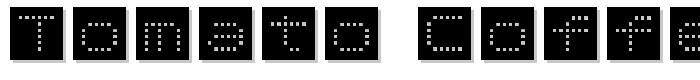 tomato coffee font